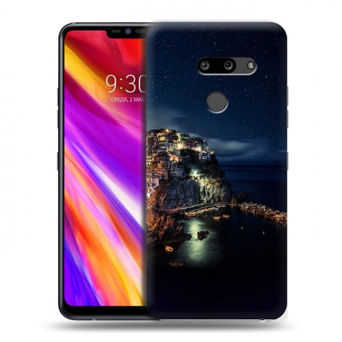 Дизайнерский пластиковый чехол для LG G8 ThinQ ночь