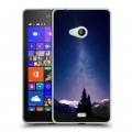 Дизайнерский пластиковый чехол для Microsoft Lumia 540 ночь