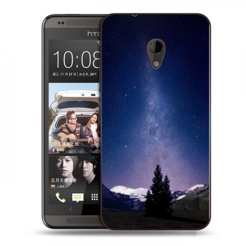 Дизайнерский пластиковый чехол для HTC Desire 700 ночь