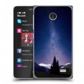 Дизайнерский пластиковый чехол для Nokia X ночь