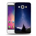 Дизайнерский пластиковый чехол для LG L60 ночь