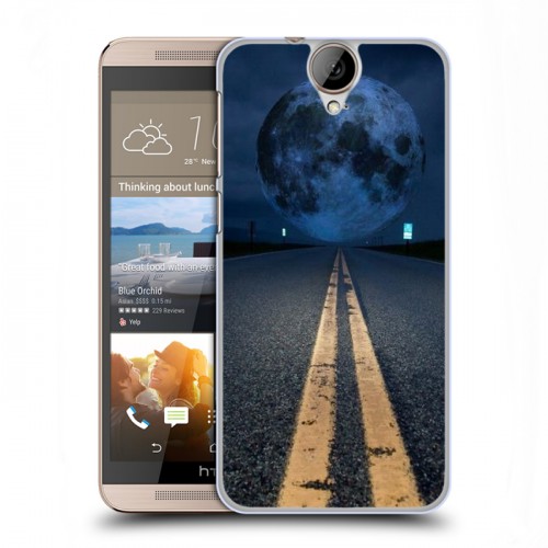 Дизайнерский пластиковый чехол для HTC One E9+ ночь