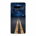 Дизайнерский силиконовый чехол для Samsung Galaxy S10 ночь