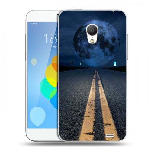 Дизайнерский силиконовый чехол для  Meizu MX3 ночь