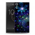 Дизайнерский пластиковый чехол для Sony Xperia XZs Абстракции Фрактал