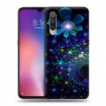 Дизайнерский силиконовый с усиленными углами чехол для Xiaomi Mi9 Абстракции Фрактал