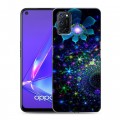 Дизайнерский пластиковый чехол для OPPO A52 Абстракции Фрактал