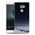 Дизайнерский пластиковый чехол для Huawei Mate S ночь