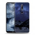 Дизайнерский пластиковый чехол для Nokia 6.1 Plus ночь