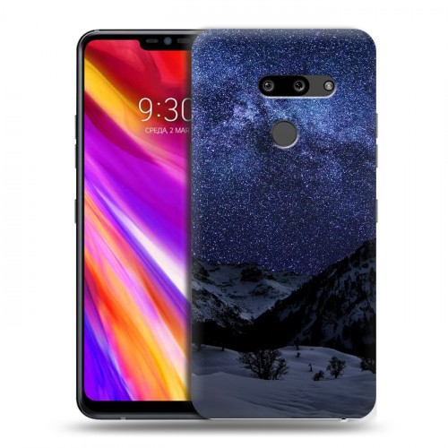 Дизайнерский пластиковый чехол для LG G8 ThinQ ночь