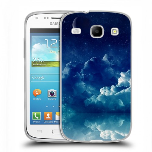 Дизайнерский силиконовый чехол для Samsung Galaxy Core ночь