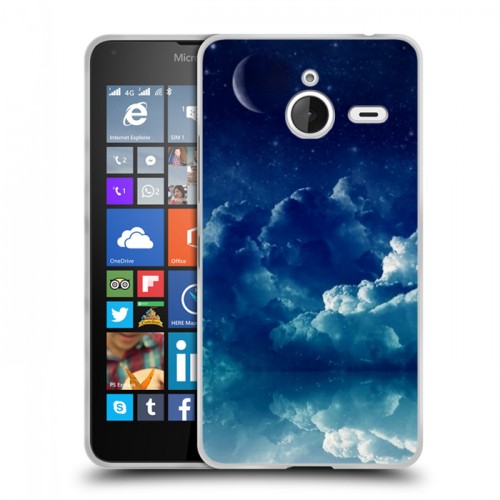 Дизайнерский пластиковый чехол для Microsoft Lumia 640 XL ночь