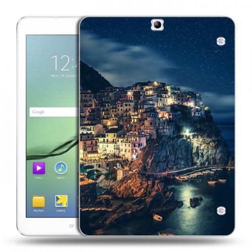 Дизайнерский силиконовый чехол для Samsung Galaxy Tab S2 9.7 ночь