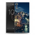 Дизайнерский пластиковый чехол для Sony Xperia XZs ночь