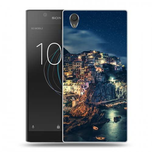 Дизайнерский пластиковый чехол для Sony Xperia L1 ночь