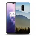 Дизайнерский пластиковый чехол для OnePlus 7 горы