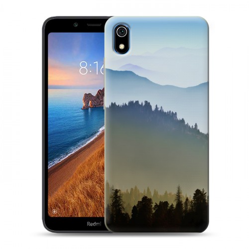 Дизайнерский силиконовый чехол для Xiaomi RedMi 7A горы