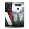 Дизайнерский пластиковый чехол для LG V20 горы