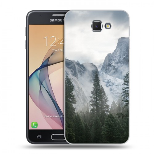 Дизайнерский пластиковый чехол для Samsung Galaxy J5 Prime горы