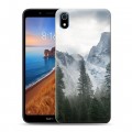 Дизайнерский силиконовый чехол для Xiaomi RedMi 7A горы