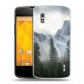 Дизайнерский пластиковый чехол для LG Google Nexus 4 горы