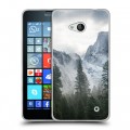 Дизайнерский пластиковый чехол для Microsoft Lumia 640 горы