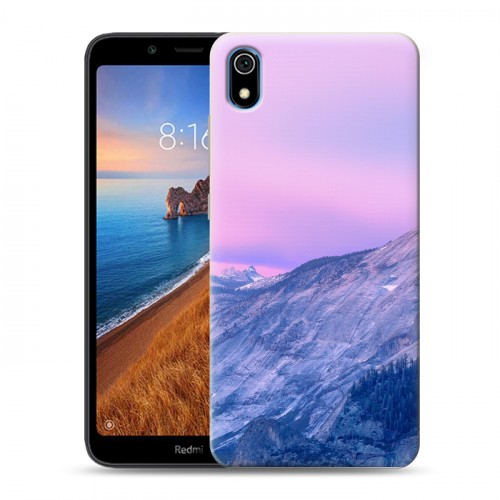 Дизайнерский силиконовый чехол для Xiaomi RedMi 7A горы