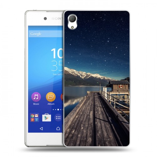 Дизайнерский пластиковый чехол для Sony Xperia Z3+ горы