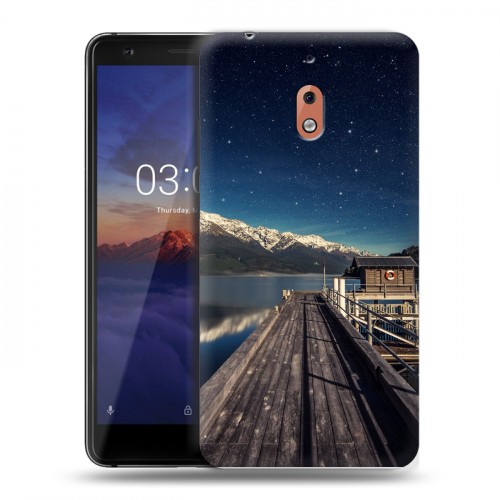 Дизайнерский силиконовый чехол для Nokia 2.1 горы