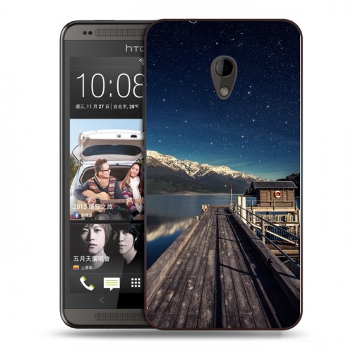 Дизайнерский пластиковый чехол для HTC Desire 700 горы