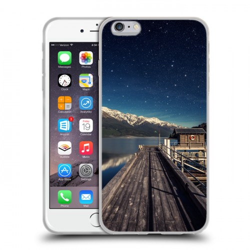 Дизайнерский силиконовый чехол для Iphone 6 Plus/6s Plus горы