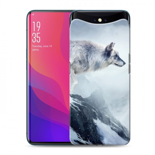 Дизайнерский силиконовый чехол для OPPO Find X горы