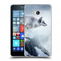 Дизайнерский пластиковый чехол для Microsoft Lumia 640 горы