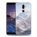 Дизайнерский пластиковый чехол для Nokia 7 Plus горы