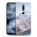 Дизайнерский пластиковый чехол для Nokia 6.1 Plus горы