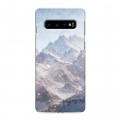 Дизайнерский силиконовый чехол для Samsung Galaxy S10 горы