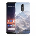 Дизайнерский силиконовый чехол для Nokia 3.2 горы