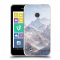 Дизайнерский пластиковый чехол для Nokia Lumia 530 горы