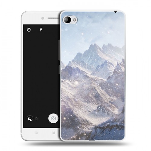 Дизайнерский пластиковый чехол для Lenovo S90 горы
