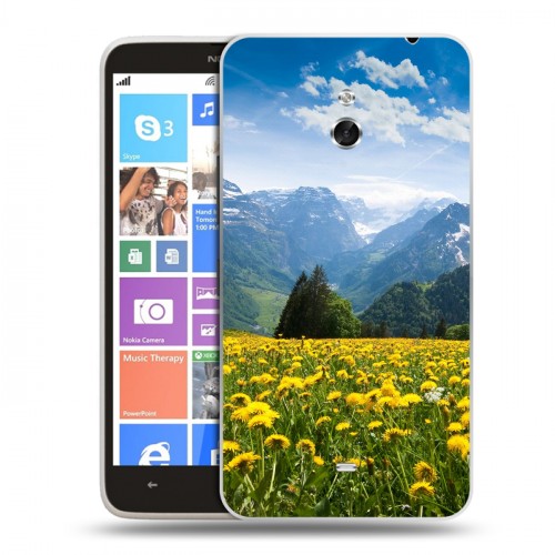 Дизайнерский пластиковый чехол для Nokia Lumia 1320 горы