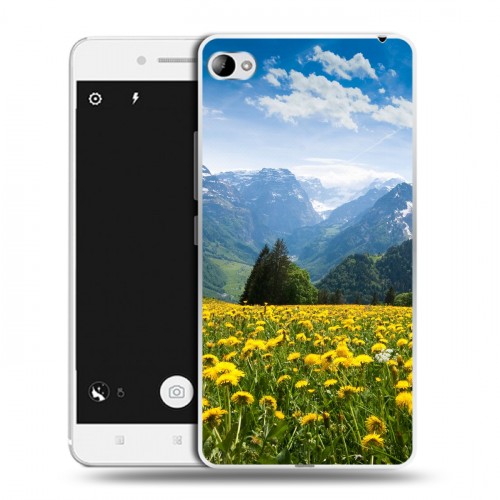 Дизайнерский пластиковый чехол для Lenovo S90 горы