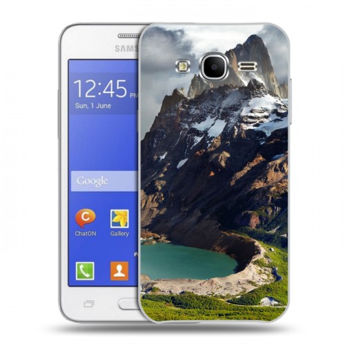 Дизайнерский силиконовый чехол для Samsung Galaxy J7 горы