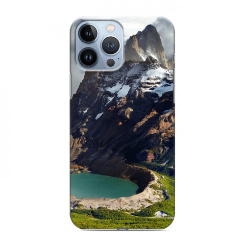 Дизайнерский пластиковый чехол для Iphone 13 Pro Max горы