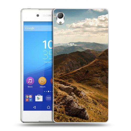 Дизайнерский пластиковый чехол для Sony Xperia Z3+ горы