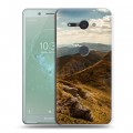 Дизайнерский пластиковый чехол для Sony Xperia XZ2 Compact горы