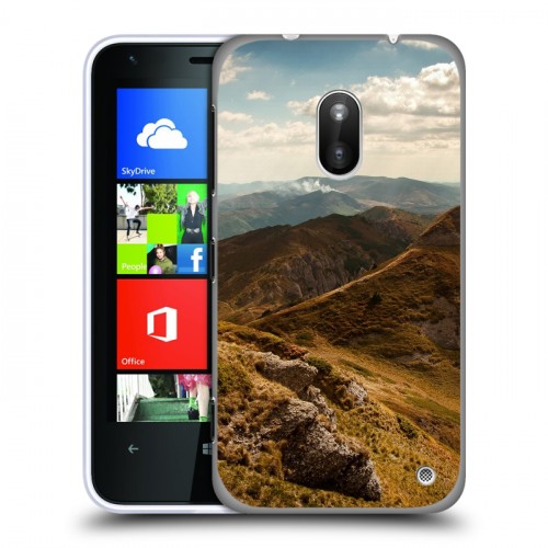 Дизайнерский пластиковый чехол для Nokia Lumia 620 горы