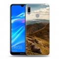 Дизайнерский пластиковый чехол для Huawei Y6 (2019) горы