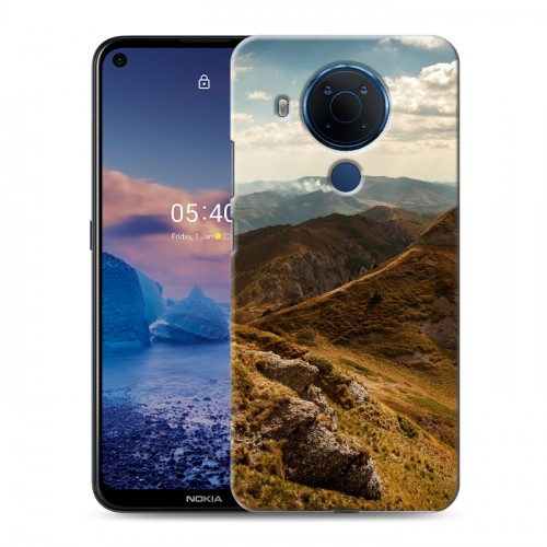 Дизайнерский силиконовый чехол для Nokia 5.4 горы