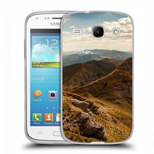 Дизайнерский силиконовый чехол для Samsung Galaxy Core горы