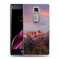 Дизайнерский пластиковый чехол для LG Class горы